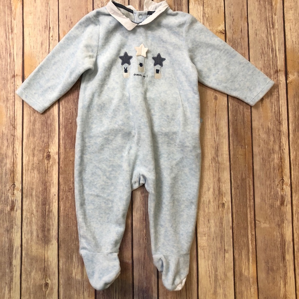 Obaibi dream up velour Footie